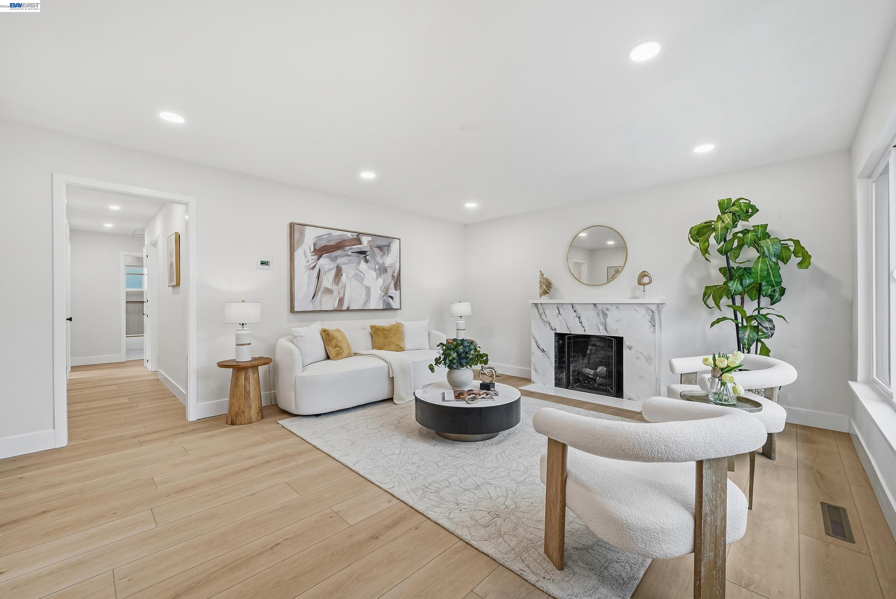 Luxury Bay Area living room
